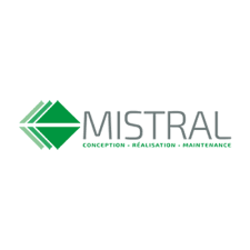 Logo complet Mistral, client des services de propreté SPN NET